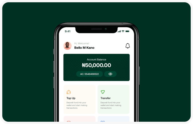 One app for all your banking needs